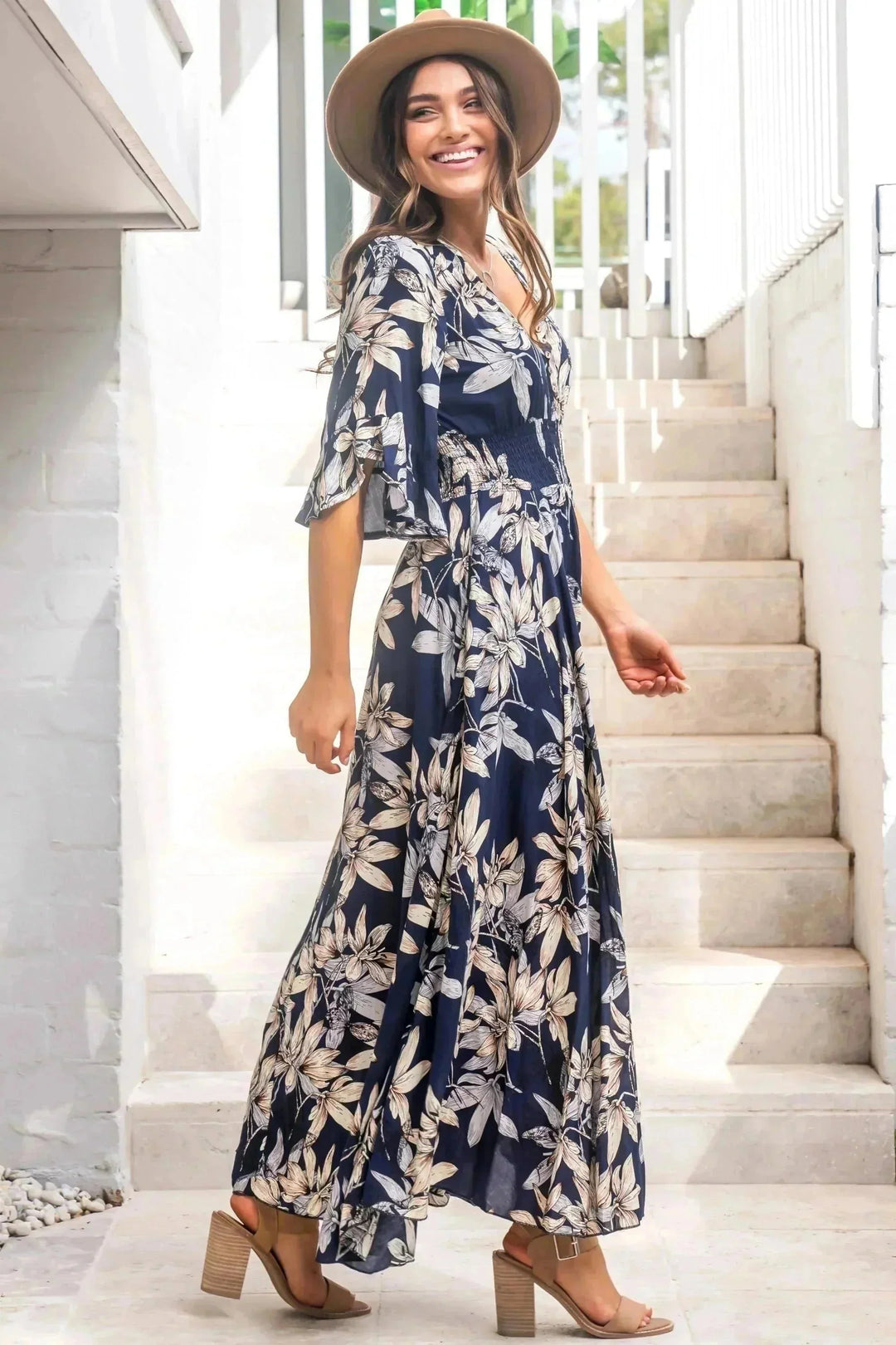 Stilla | Elegant Boho Maxikjole