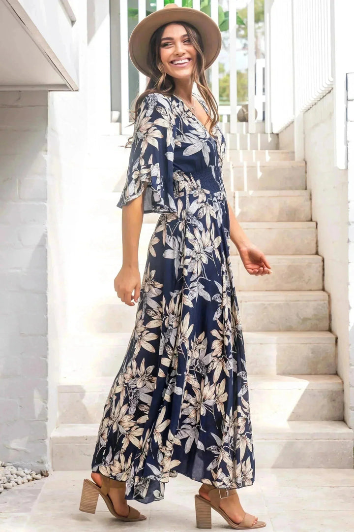 Stilla | Elegant Boho Maxikjole