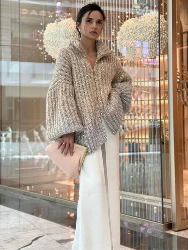 Stilla | Glitrende Cardigan Til Kvinder