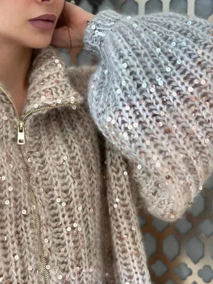 Stilla | Glitrende Cardigan Til Kvinder