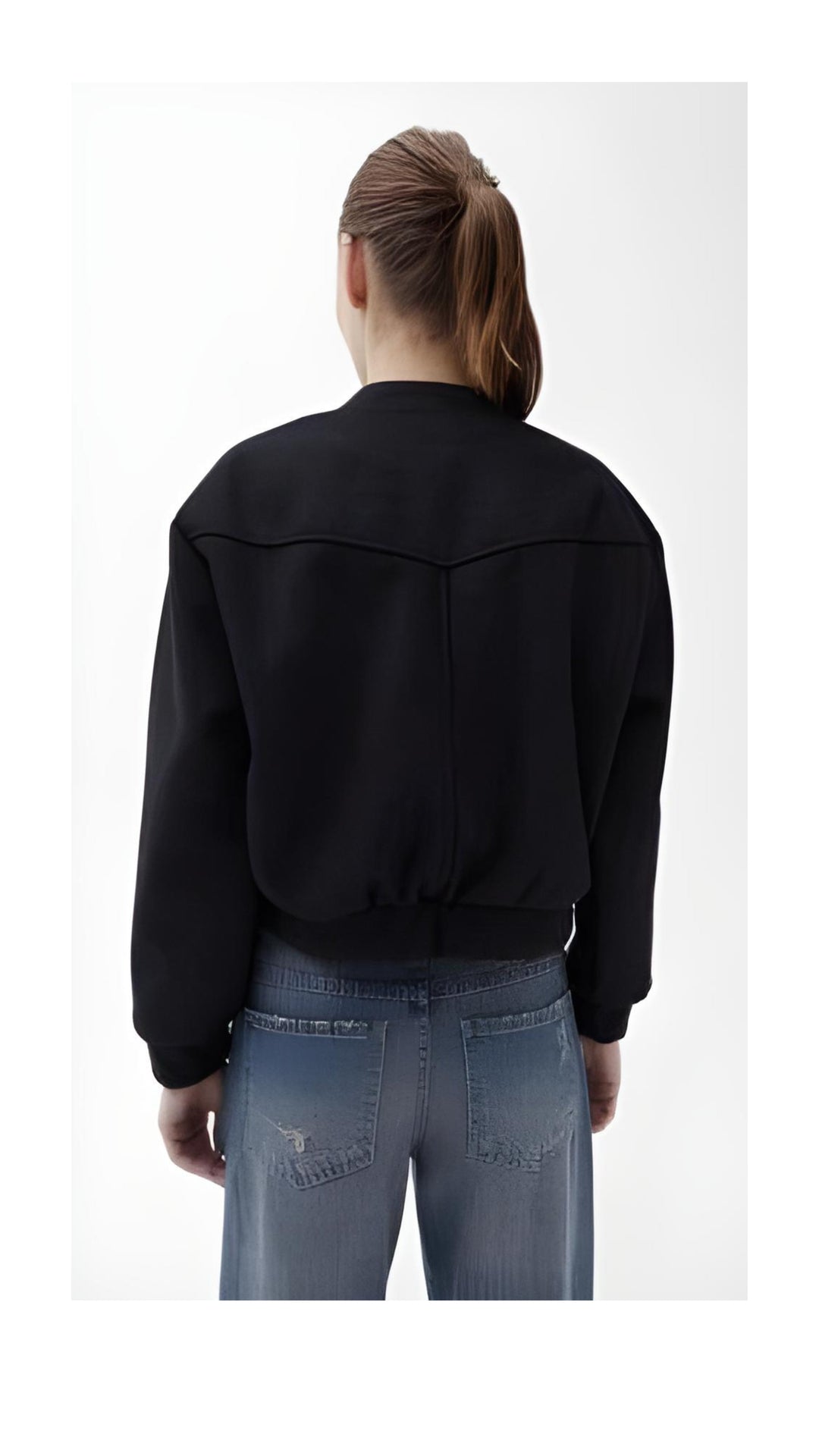 Stilla | Bomber med trykte metalknapper