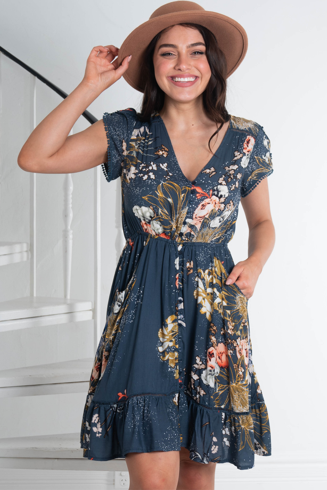 Stilla | Legende Boho Minikjole