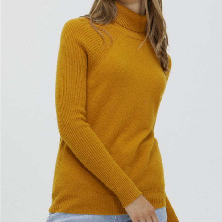 Stilla | Rullekrave sweater til kolde dage damer