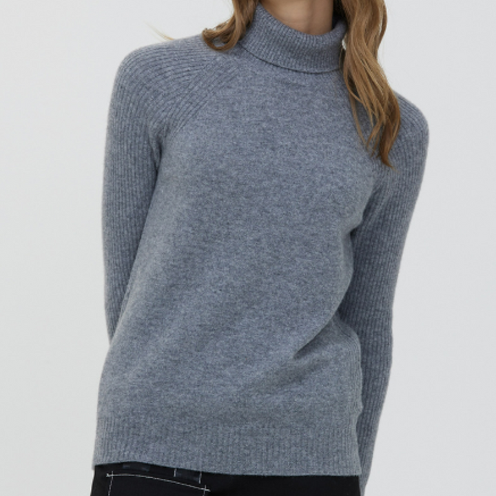 Stilla | Rullekrave sweater til kolde dage damer
