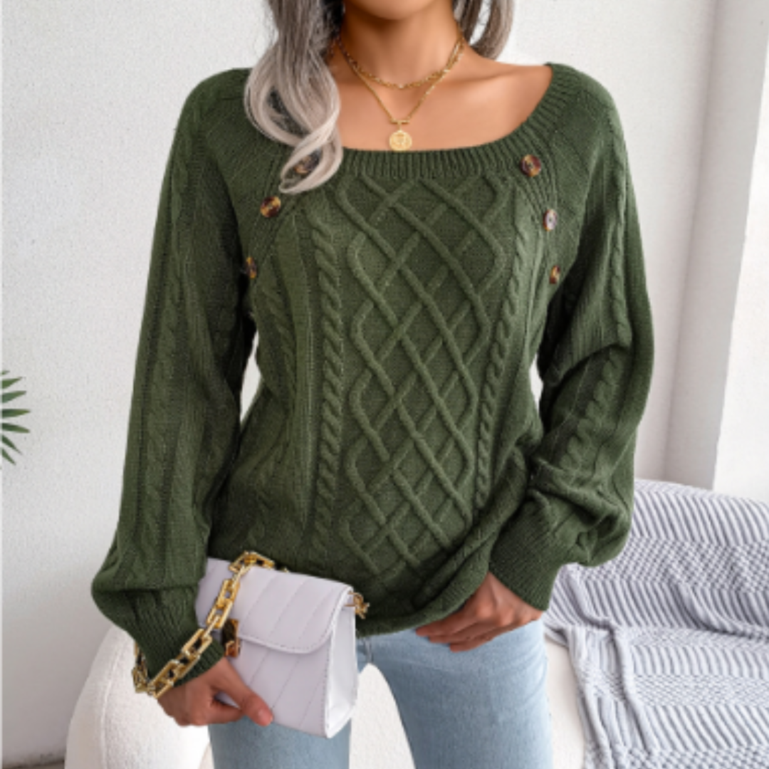 Stilla | Elegant dame sweater med lange ærmer