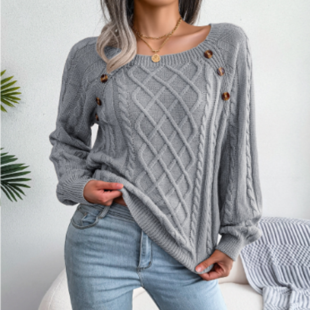 Stilla | Elegant dame sweater med lange ærmer
