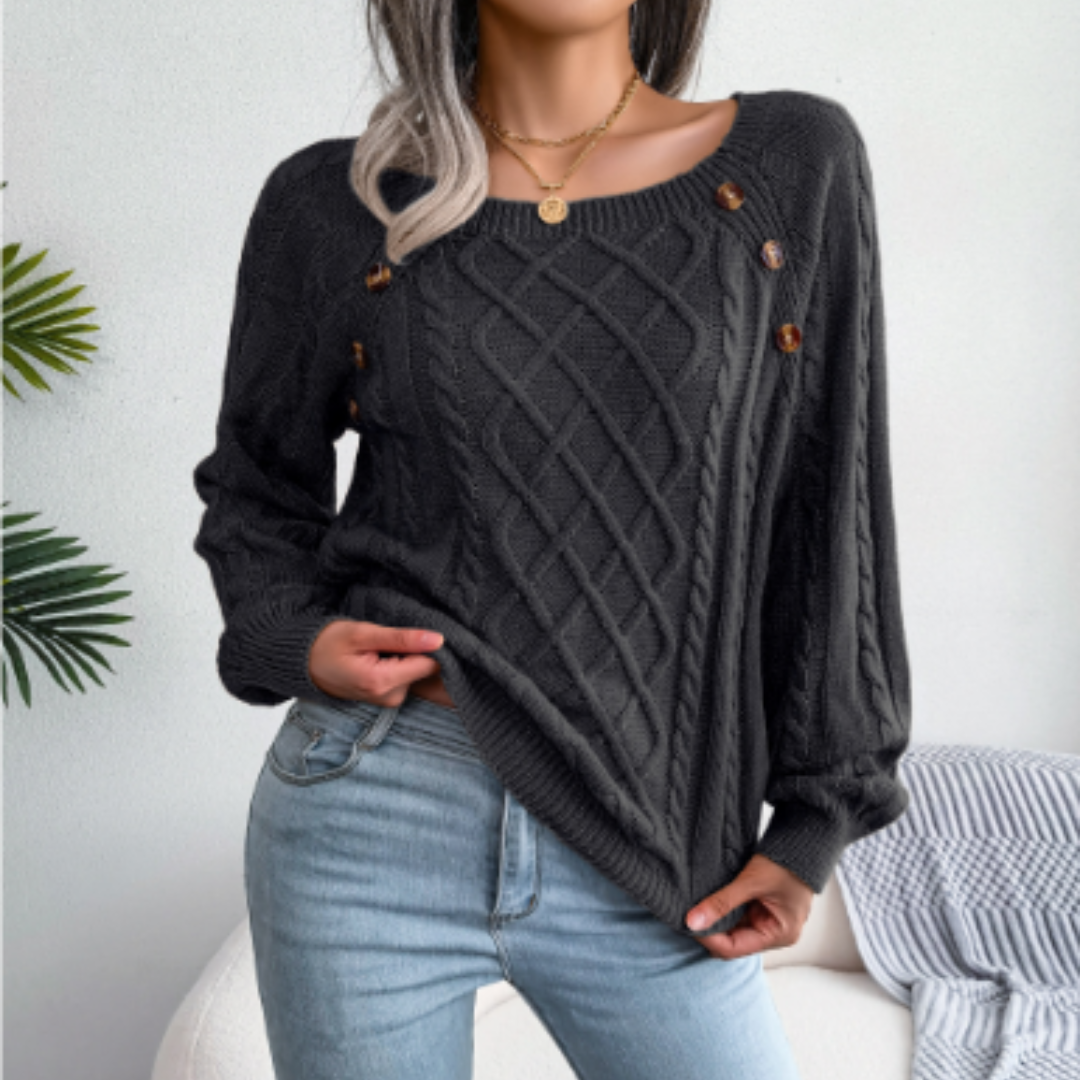 Stilla | Elegant dame sweater med lange ærmer