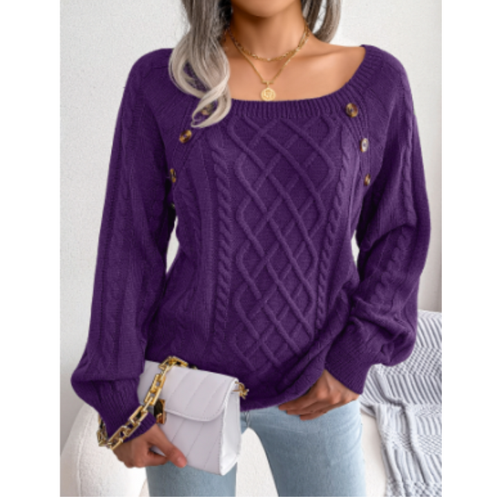 Stilla | Elegant damepullover med lange ærmer