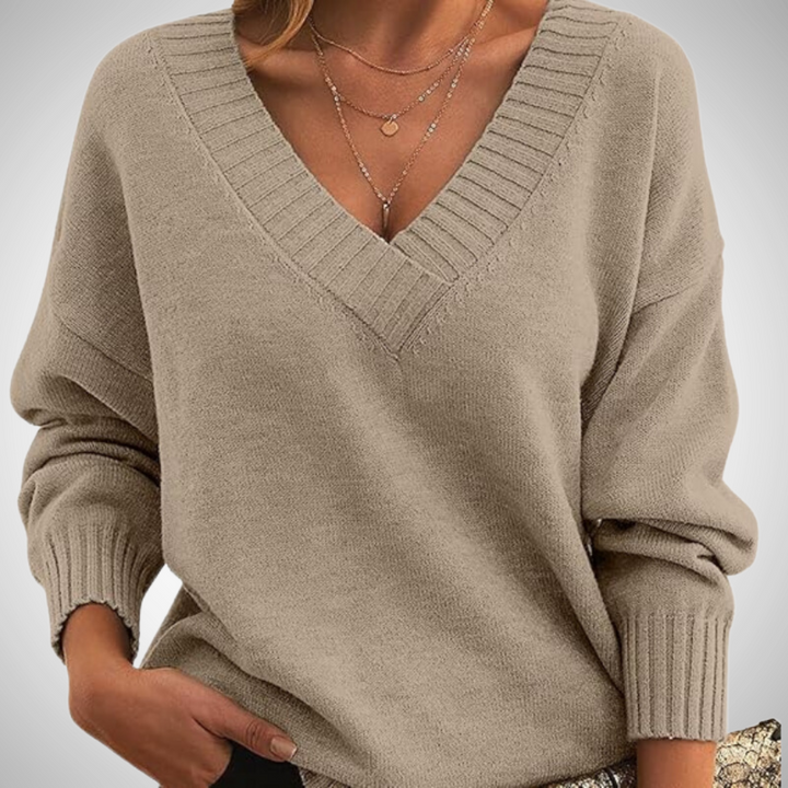 Stilla | V-udskæring Pullover