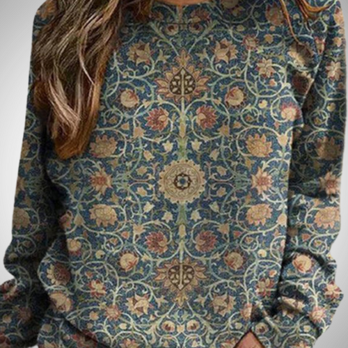 Stilla | Elegant Floral Pullover