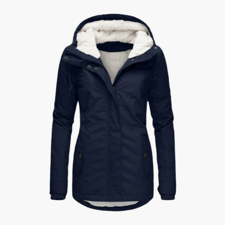 Stilla | Vinterjakke Sherpa-Hoodie - Elegant Og Varmende Outdoor Parka til Kolde Dage