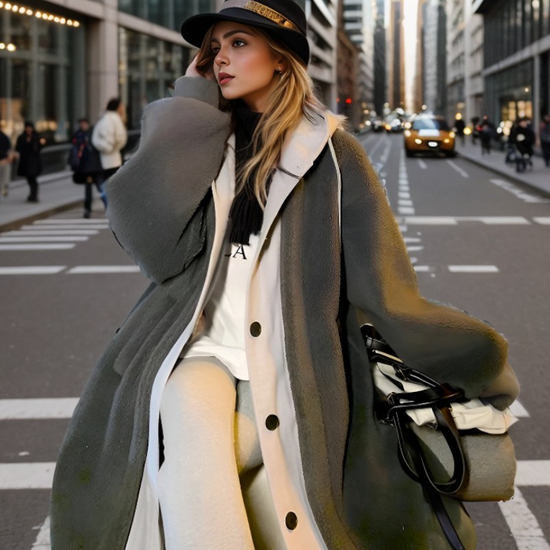 Stilla | Hætte Beige Stilfuld og Funktionel