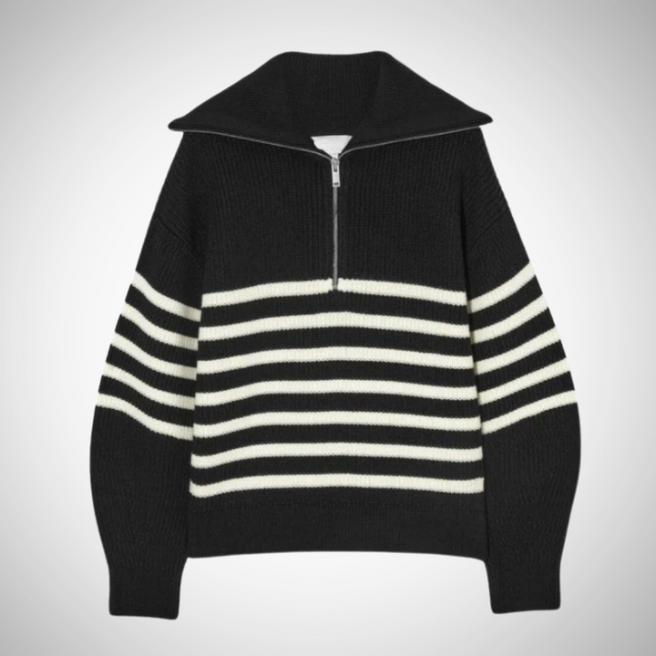 Stilla | Halv lynlås pullover