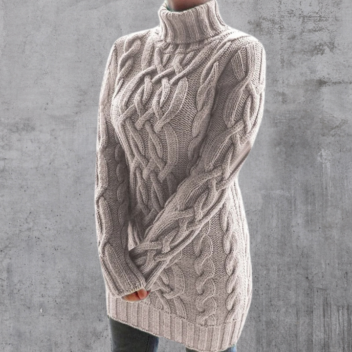 Stilla | Pullover med høj krave, varm og elegant