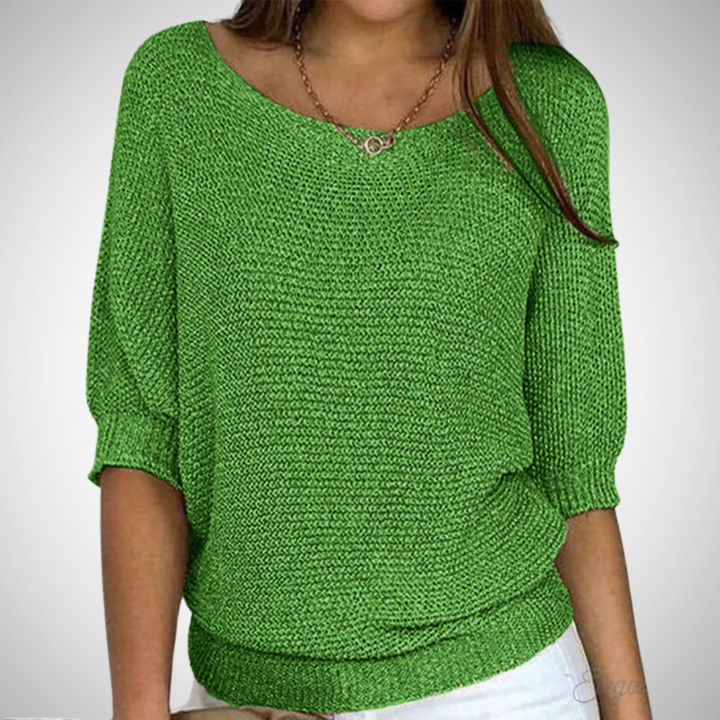 Stilla | Cross Strikket Pullover