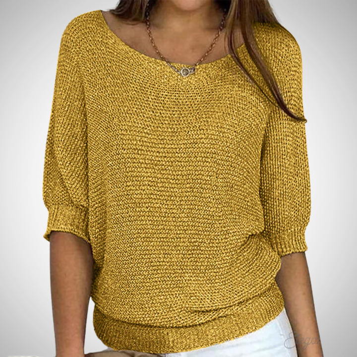 Stilla | Cross Strikket Pullover