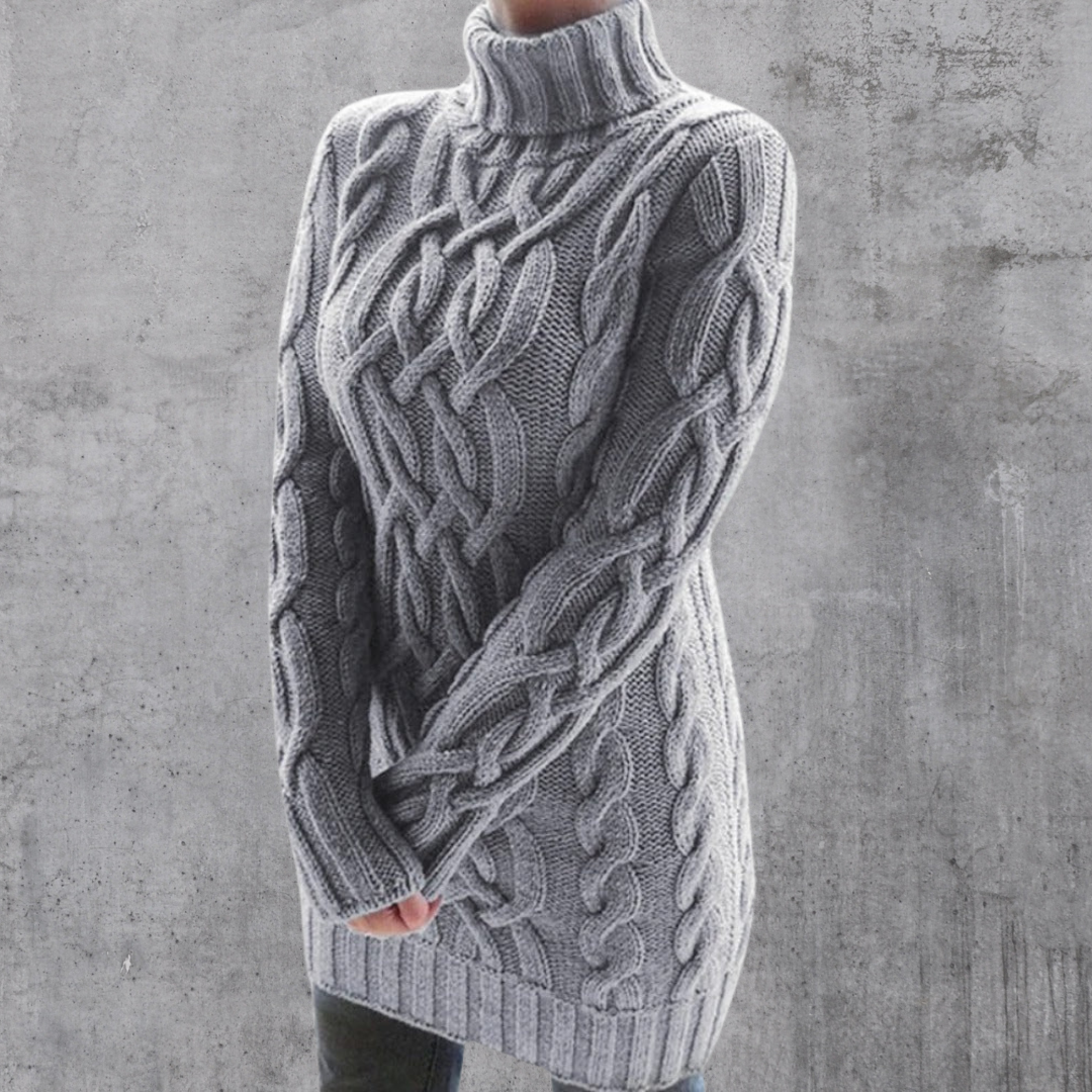 Stilla | Pullover med høj krave, varm og elegant