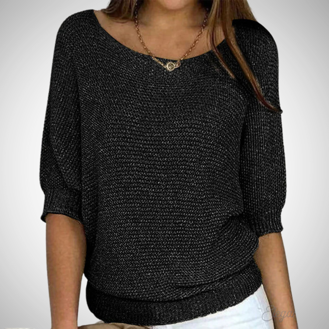 Stilla | Cross Strikket Pullover