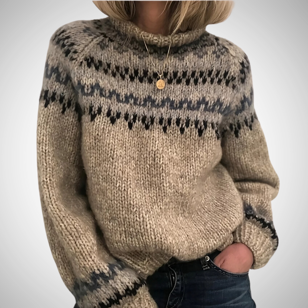 Stilla | Islandsk rullekrave sweater
