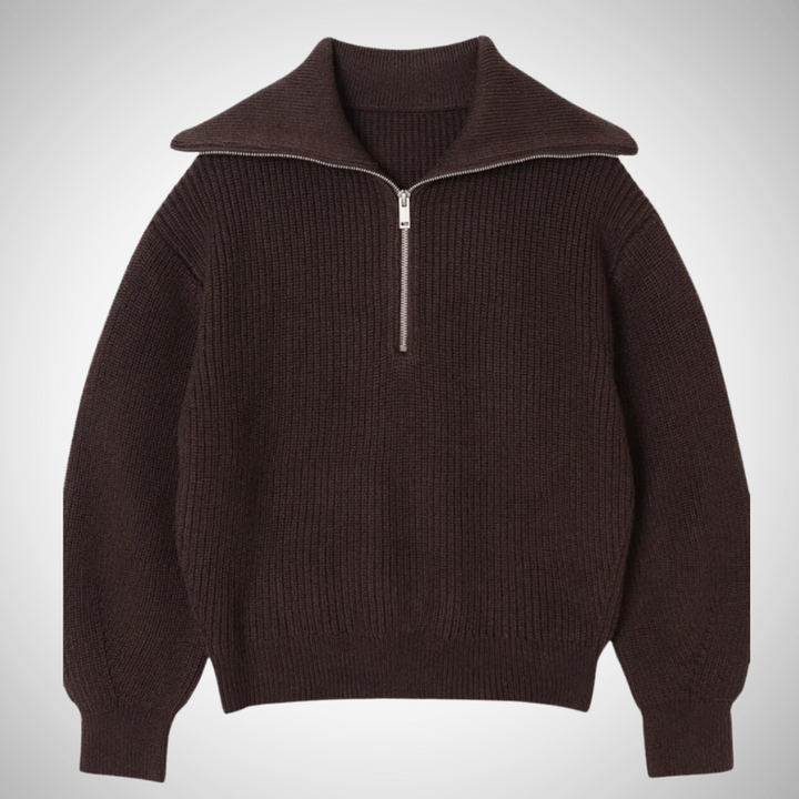 Stilla | Halv lynlås pullover