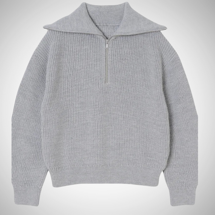 Stilla | Halv lynlås pullover