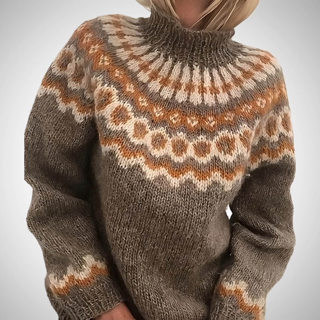 Stilla | Islandsk rullekrave sweater