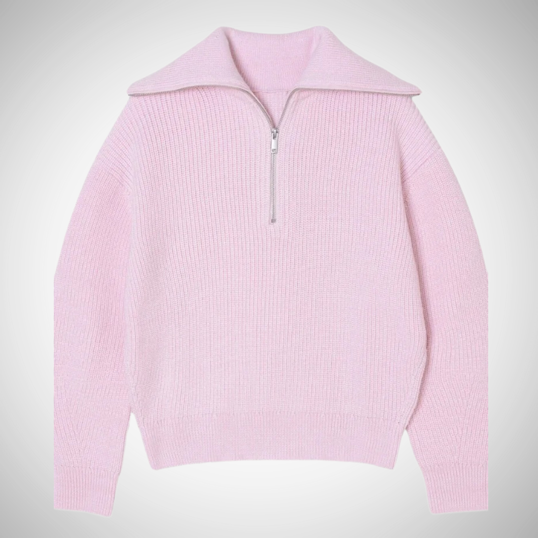 Stilla | Halv lynlås pullover