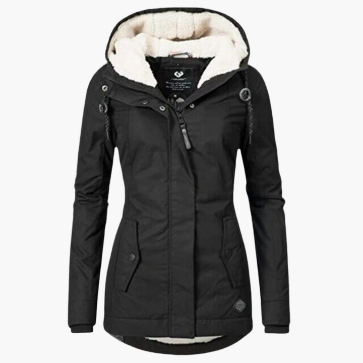 Stilla | Vinterjakke Sherpa-Hoodie - Elegant Og Varmende Outdoor Parka til Kolde Dage