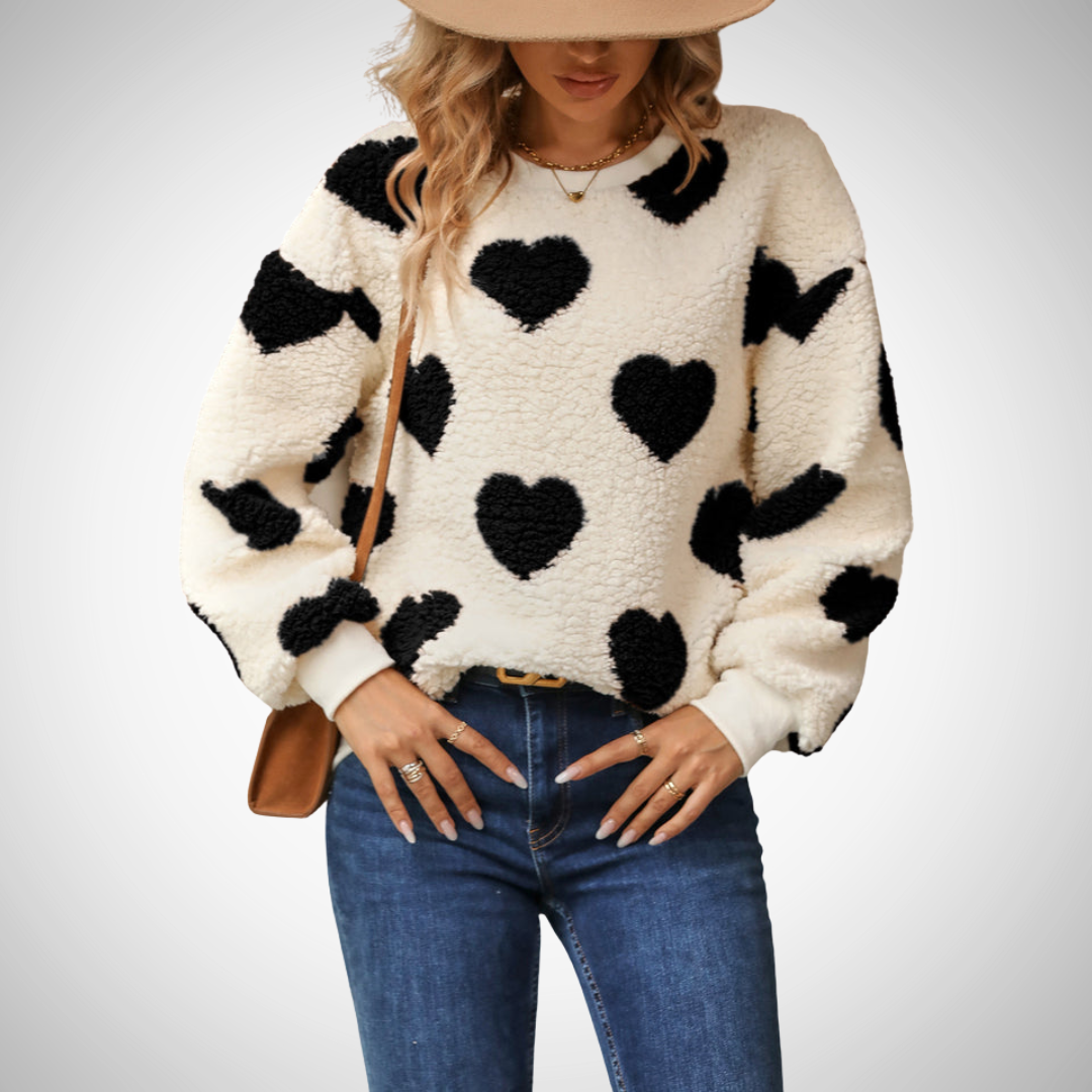 Stilla | Heart Pullover