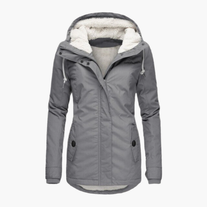 Stilla | Vinterjakke Sherpa-Hoodie - Elegant Og Varmende Outdoor Parka til Kolde Dage