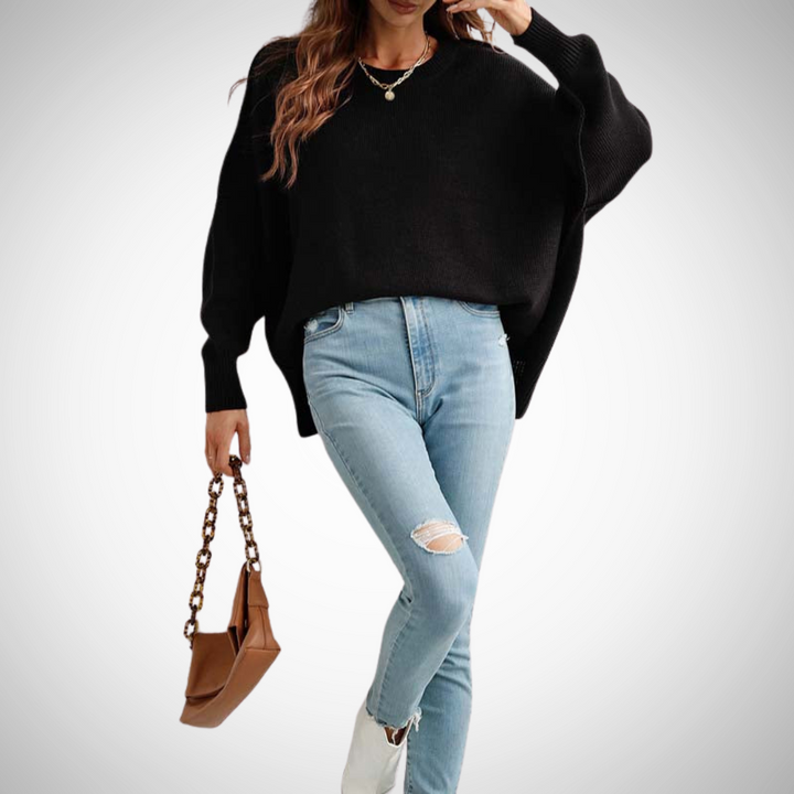 Stilla | Solid Strikpullover