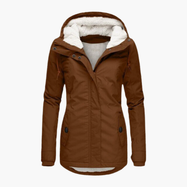 Stilla | Vinterjakke Sherpa-Hoodie - Elegant Og Varmende Outdoor Parka til Kolde Dage