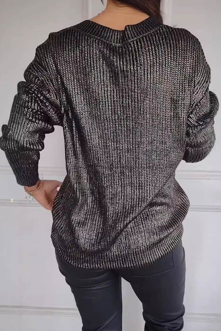 Stilla | Let Silke Sweater Med V-hals