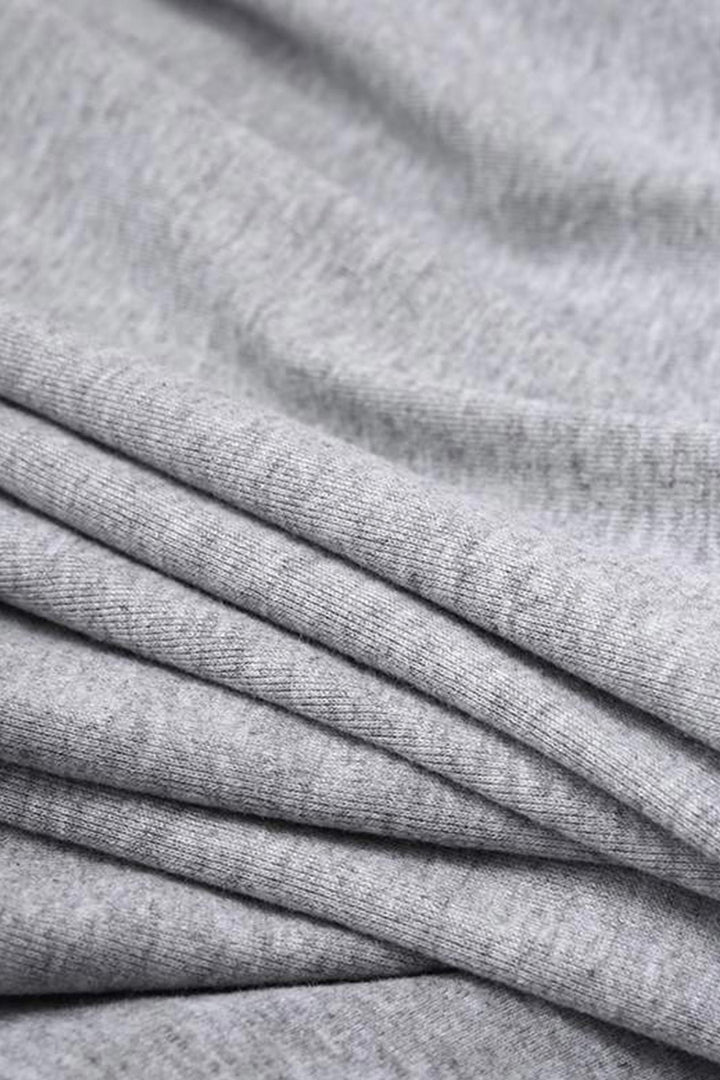 Stilla | Sweatshirtkjole Med V-udskæring Og Slidskant