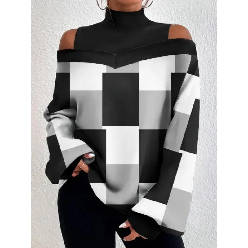 Stilla | Bluse med skulderfri design