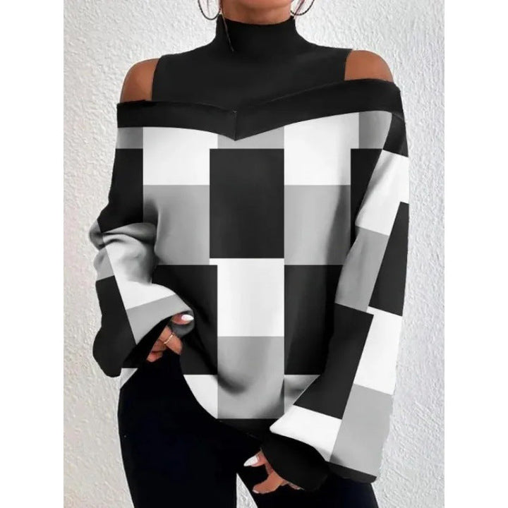 Stilla | Bluse med skulderfri design