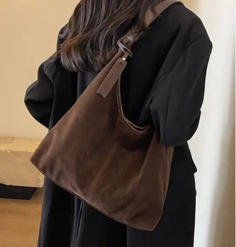 Stilla | Elegant Linned Taske Med Skulderrem