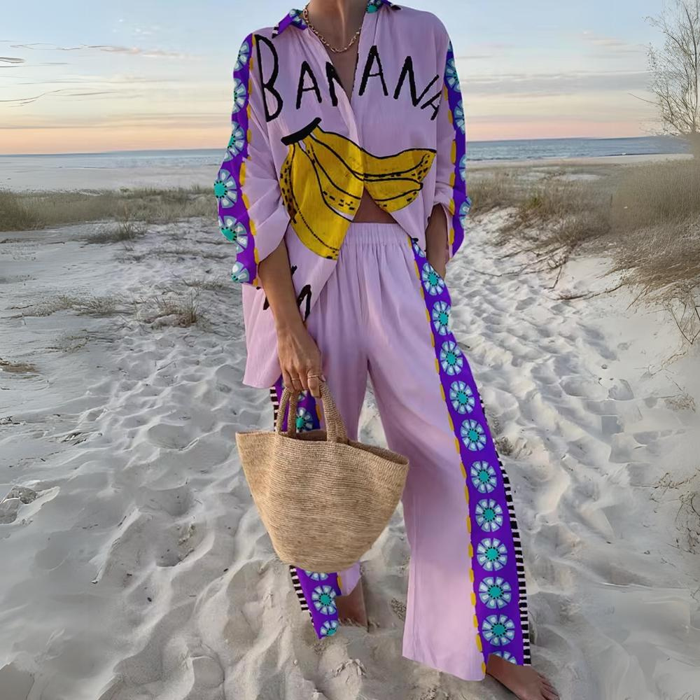 Stilla | Smukt bananensemble til damer