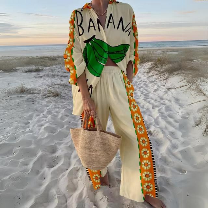 Stilla | Smukt bananensemble til damer