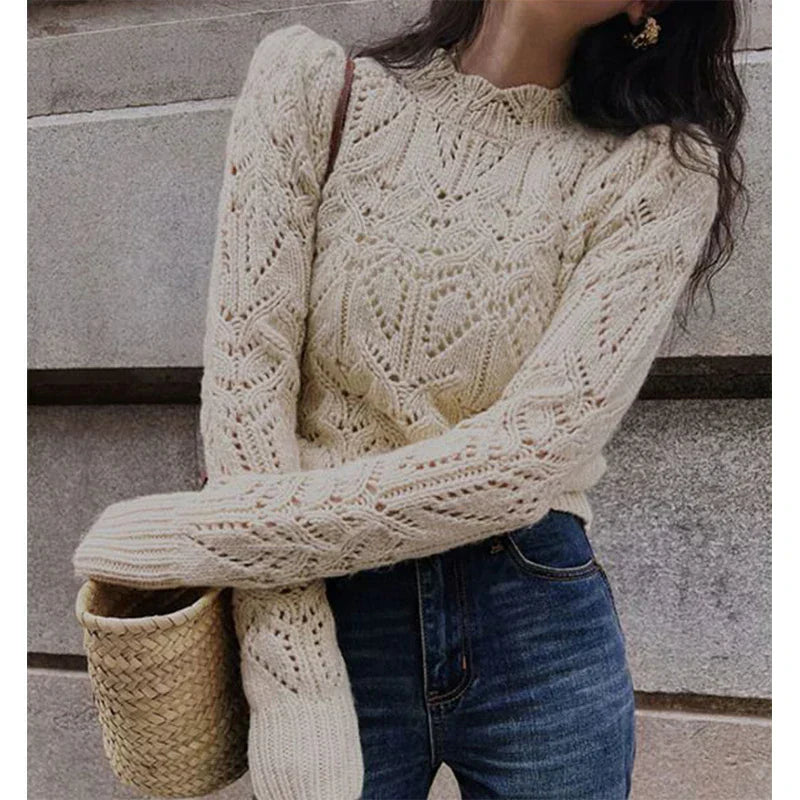 Stilla | Elegant og Behagelig Strikket Pullover til Damer