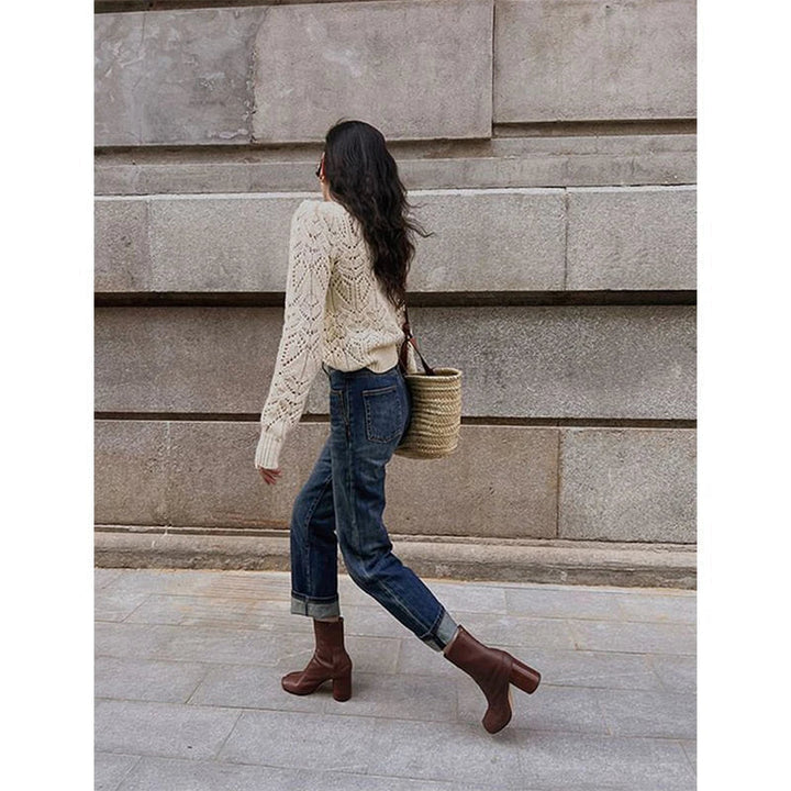 Stilla | Elegant og Behagelig Strikket Pullover til Damer