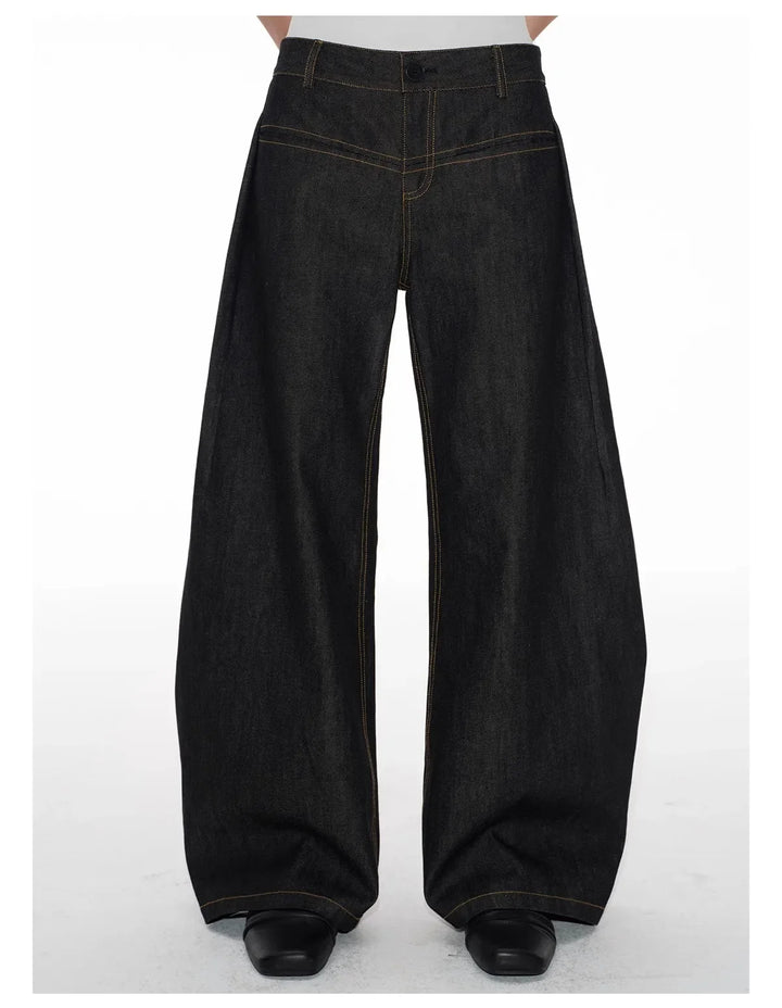 Stilla | Baggy Lav Talje Jeans Dame
