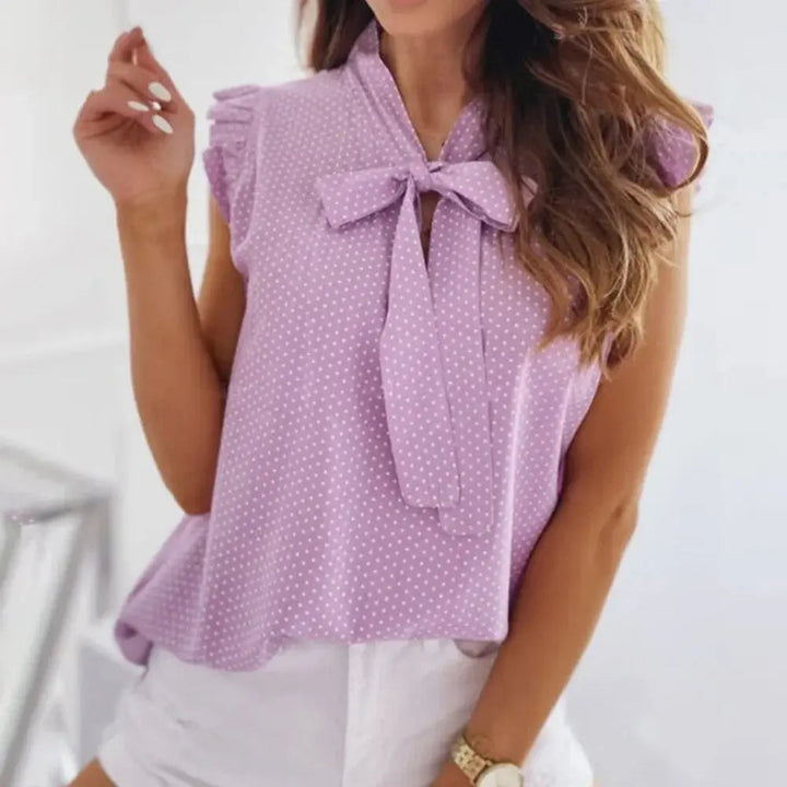 Stilla | Pletteret Elegant Damebluse