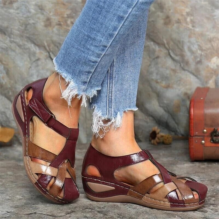 Stilla | Orthopædisk Komfort Wedge Sandaler