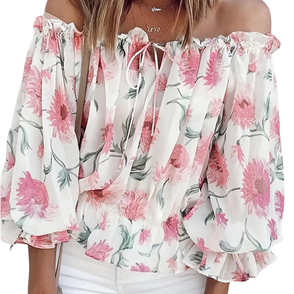 Stilla | Blomstret Bluse Til Damer