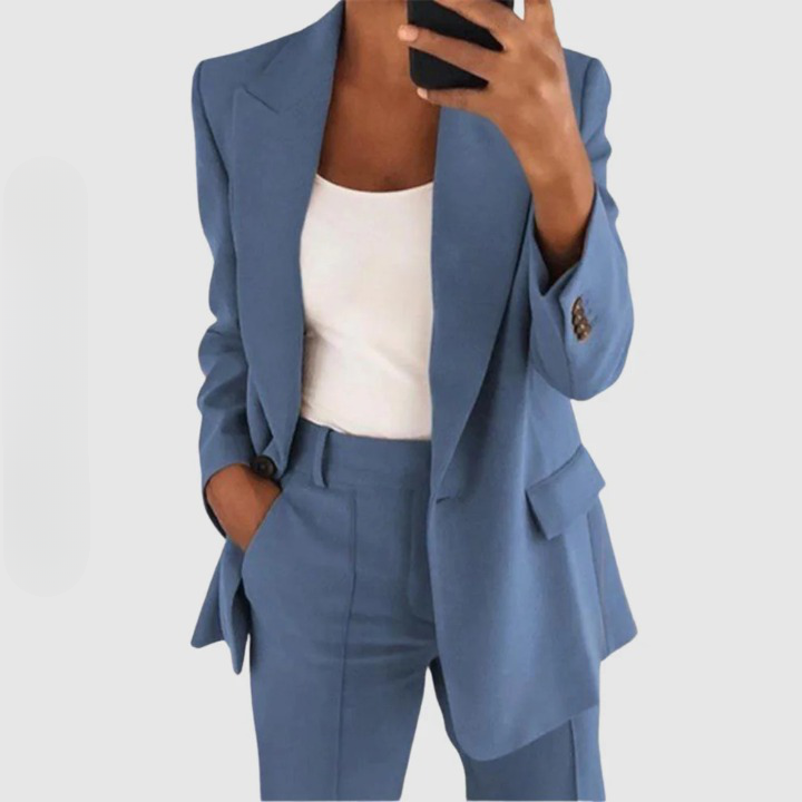 Stilla | Sofistikeret Stil Chic Blazer Sæt