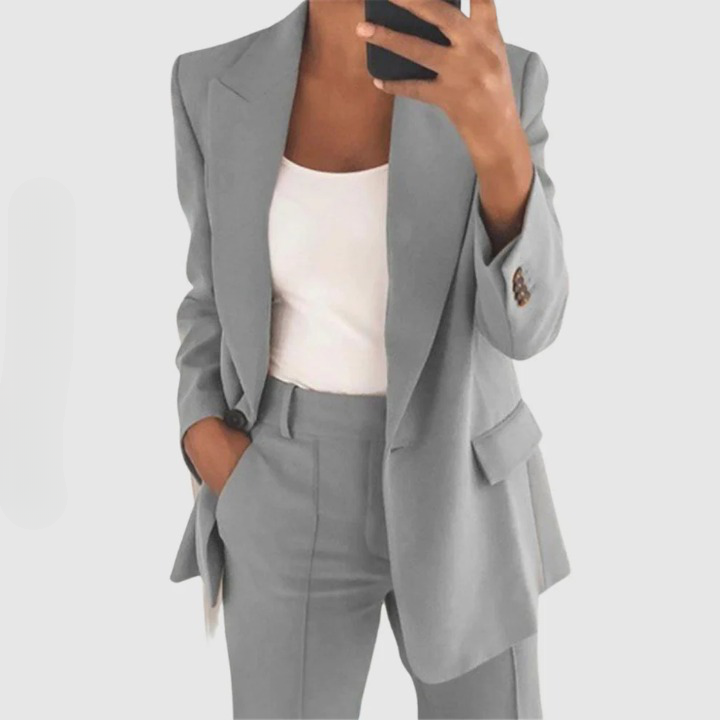 Stilla | Sofistikeret Stil Chic Blazer Sæt