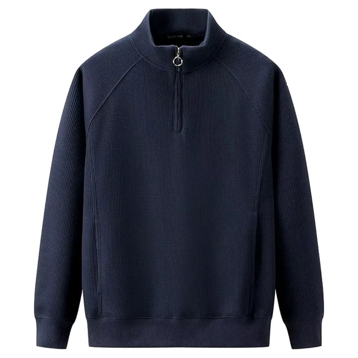 Stilla | Sweatshirt med Halv Lynlås