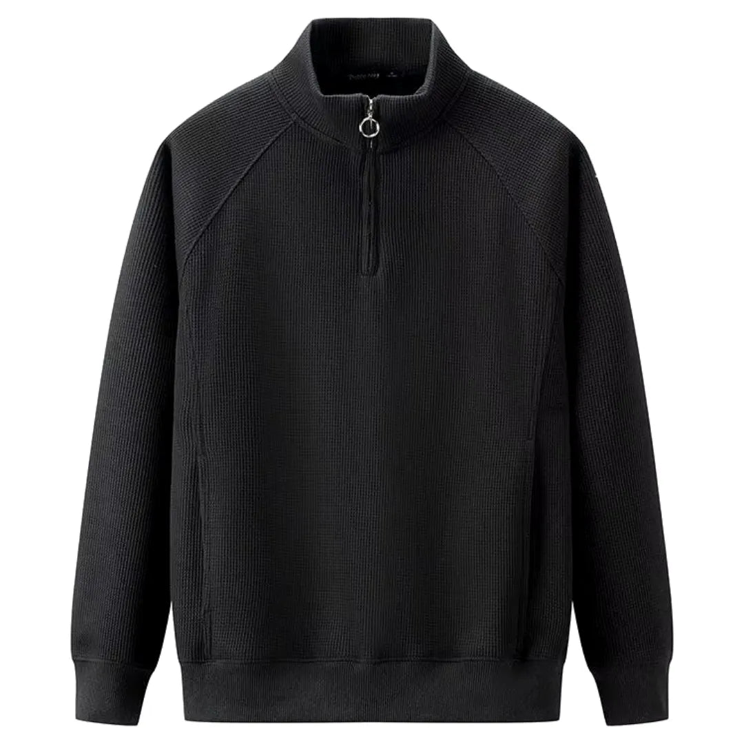 Stilla | Sweatshirt med Halv Lynlås