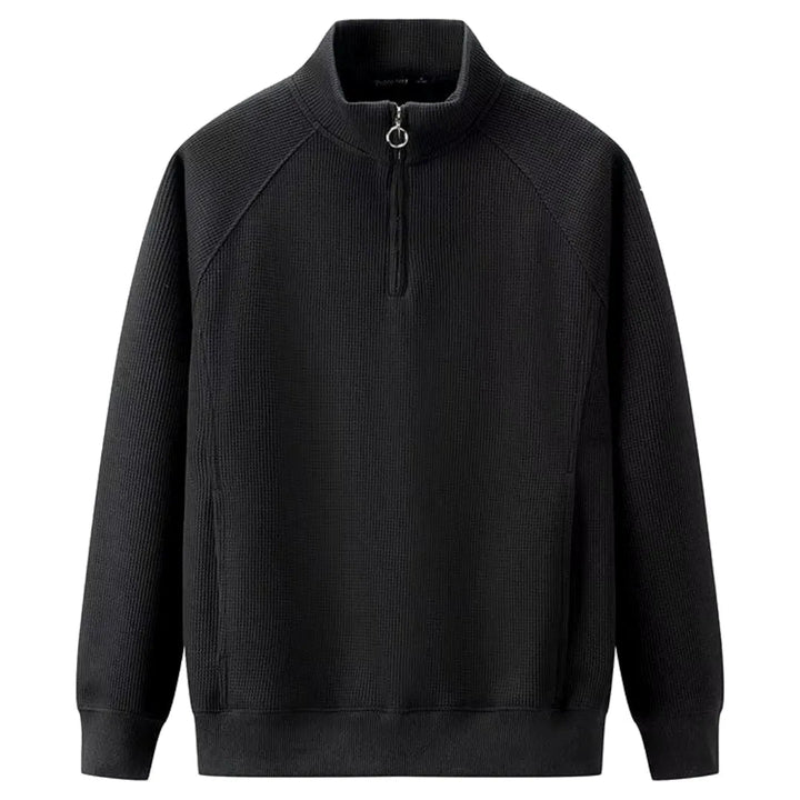 Stilla | Sweatshirt med Halv Lynlås